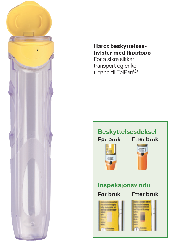 Beskyttelseshylster EpiPen